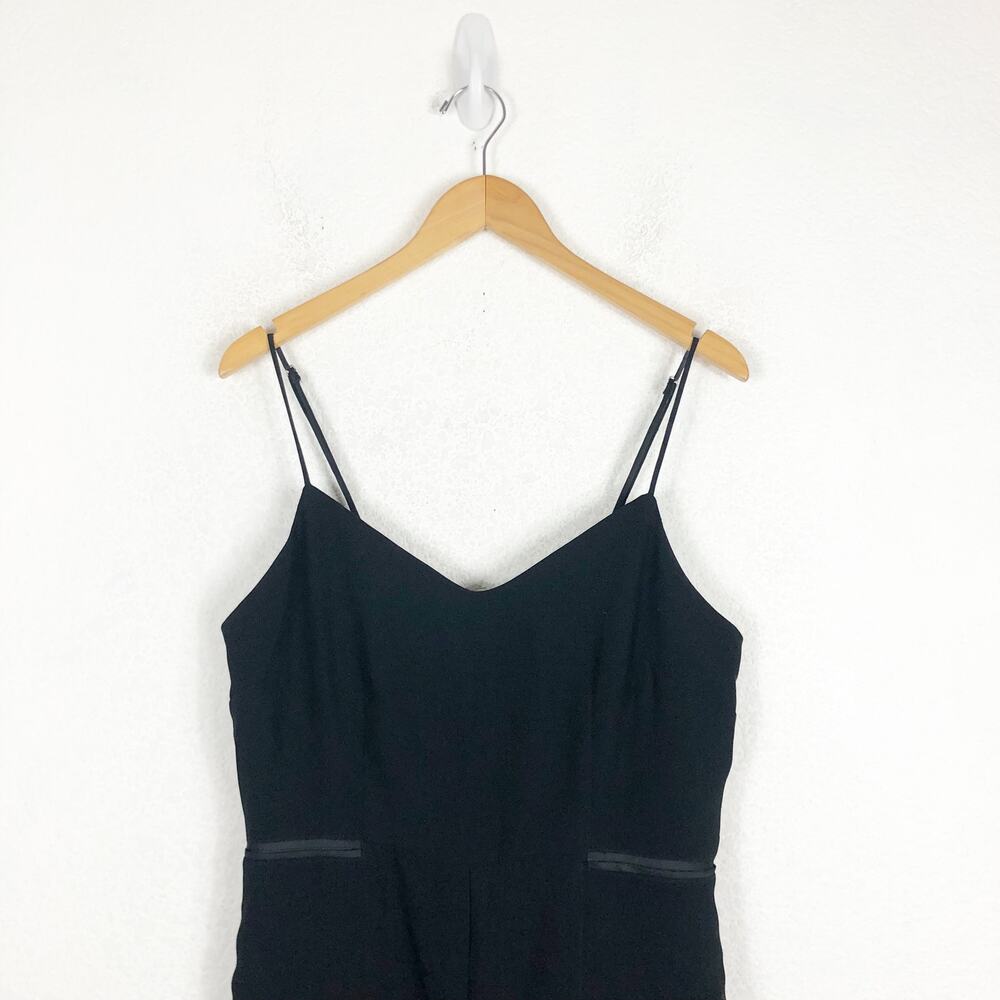 Anthropologie Maeve Magdalena Jumpsuit Size 12 Black Sleeveless Classic Cocktail - Picture 4 of 14
